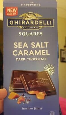 Ghirardelli chocolate sea salt caramel