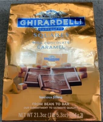 Milk Chocolate Caramel Squares