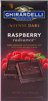 Dark Chocolate with Raspberry Bits