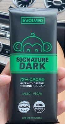 72% Cacao Signature Dark Chocolate