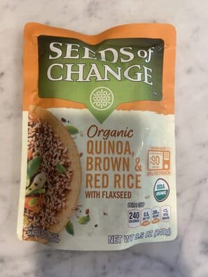 Organic Quinoa, Brown & Red Rice with Flaxseed