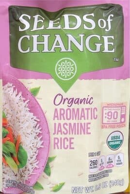 Organic Aromatic Jasmine Rice