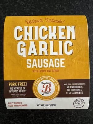 Chicken Garlic Sausage