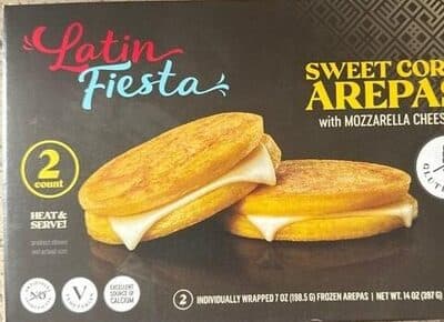 Sweet corn Arepas