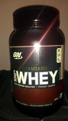Mocha Cappuccino Flavored Gold Standard 100% Whey Protein Powder Drink Mix