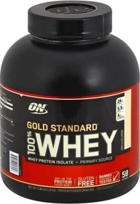100% WHEY PROTEIN POWDER DRINK MIX, VANILLA ICE CREAM