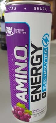 Optimum Nutrition Essential Amin.O. Energy + Electrolytes Grape Sparkling Hydration Drink