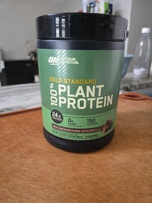 Gold Standard 100% Plant Protein, Rich Chocolate Fudge