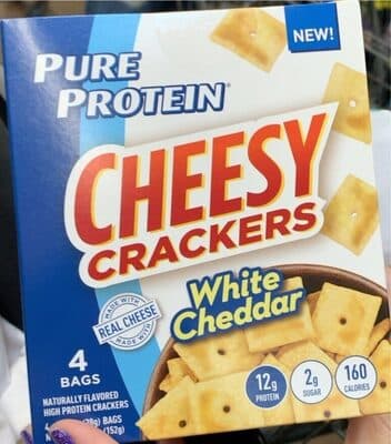 White Cheddar Cheesy Crackers