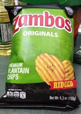 Zambos Ridged Originals Plantain Chips