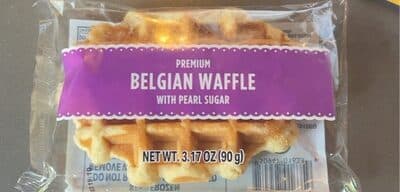 Premium Belgian Waffle with Pearl Sugar