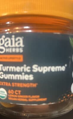 Turmeric supreme, Gummies extra strength
