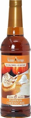 Jordans Skinny Syrups Sugarfree Pumpkin Cheesecake