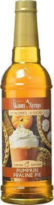Jordans skinny syrups sugar free pumpkin praline pie