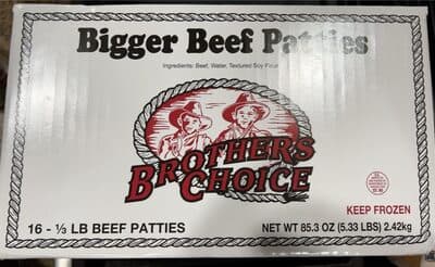 Bigger Beef Patties