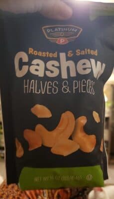 Roasted & Salted Cashew Halves & Pieces