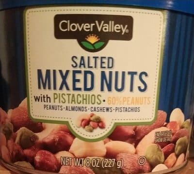 Salted Mixed Nuts With Pistachios