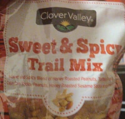 A Sweet and Spicy Blend of Honey Roasted Peanuts, Toffee Peanuts, Cajun Corn Sticks, Honey Roasted Sesame Sticks and Almonds Trail Mix