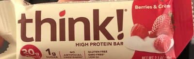 Berries & Creme High Protein Bar