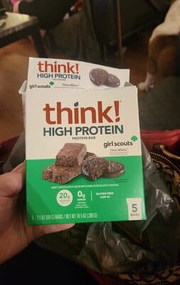 Thin Mint Protein Bars
