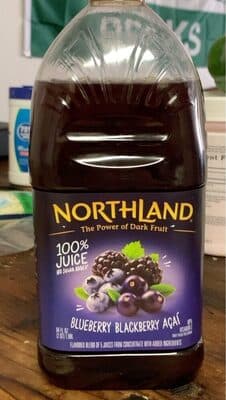 Blueberry Blackberry Acai Flavored Blend of Apple, Blueberry, Acai, Blackberry & Pear 100% Juice Concentrates
