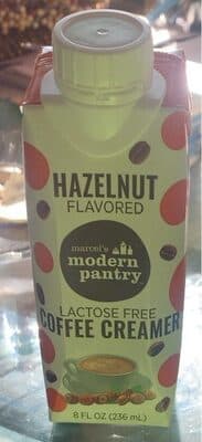Hazelnut Flavored Lactose Free Coffee Creamer