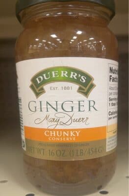 Duerr’s Chunky Ginger Spread