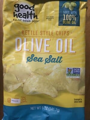 Sea Salt Olive Oil Kettle Style Chips