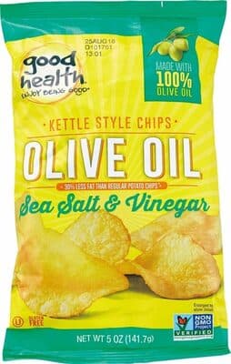 Sea Salt & Vinegar Olive Oil Kettle Style Chips