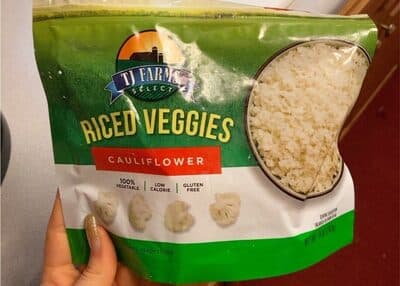 Frozen cauliflower