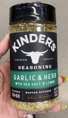 Kinder’s garlic and herb