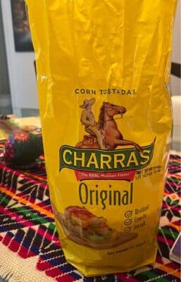 Charras Original Corn Tostadas