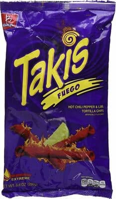 Fuego Hot Chili Pepper & Lime Tortilla Chips