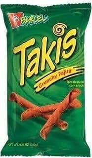 Crunchy Fajitas Flavored Tortilla Chips