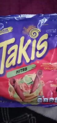 Nitro Habanero & Lime Flavored Tortilla Chips