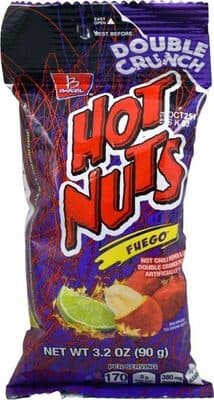 Fuego Hot Chili Pepper & Lime Flavored Double Crunch Peanuts