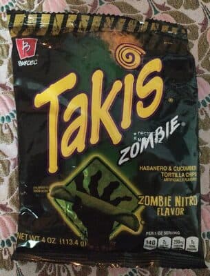 Zombie Nitro Flavored Habanero & Cucumber Tortilla Chips