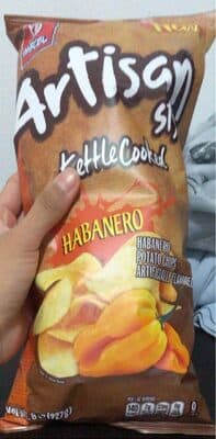 Habanero Fury Flavored Potato Chips