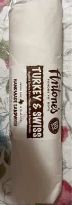 Turkey and Swiss Sandwich