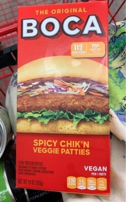 Veggie Patties, Spicy Chik'N