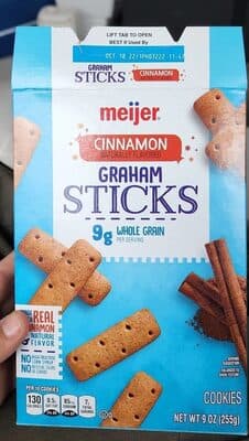 Cinnamon Flavored Graham Sticks Cookies