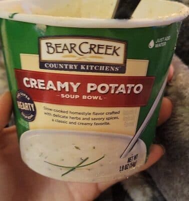 Bear Creek Country Kitchens, Hearty Soup Bowl, Creamy Potato