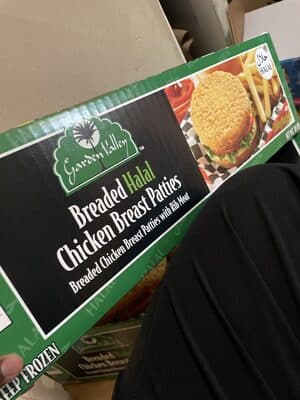 Halal Chicken Bread Patty
