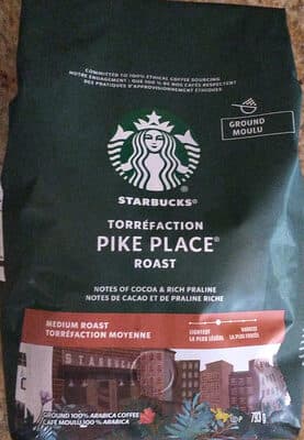 Pike Place Medium Roast Ground Arabica Coffee