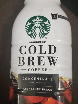 Medium Roast Signature Black Cold Brew 100% Arabica Coffee Concentrate