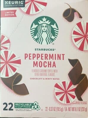 Starbucks Ground Peppermint Mocha Coffee