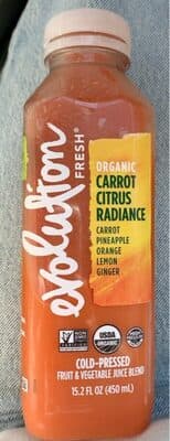 Organic Carrot Citrus Radiance Fruit & Vegetable Juice Blend