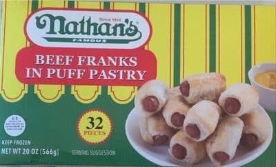 Beef Franks in Puff Pastry