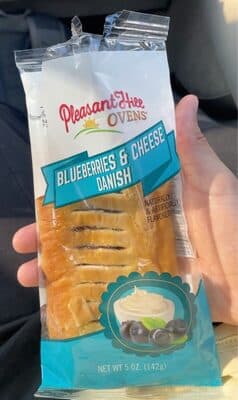 Blueberries & Cheese Danish