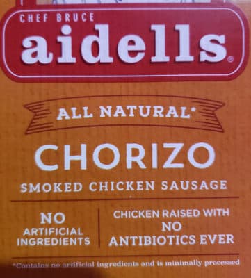 Chorizo Smoked Chicken Sausage
